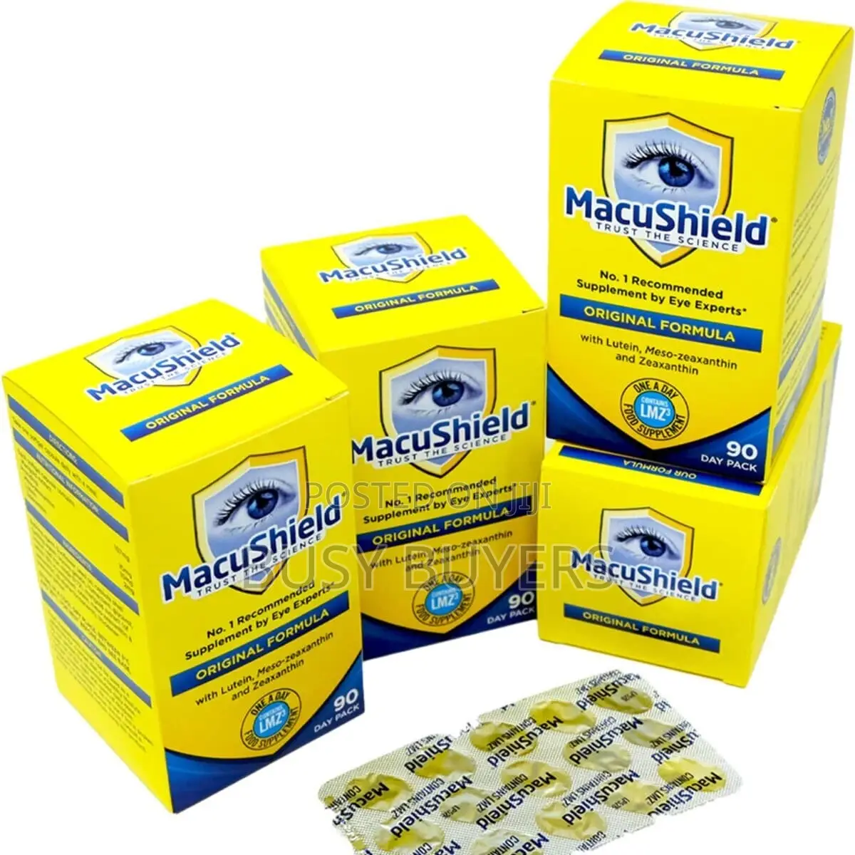 Eye Care Tablets(macushield)trust the Science Original+ for Eye Health