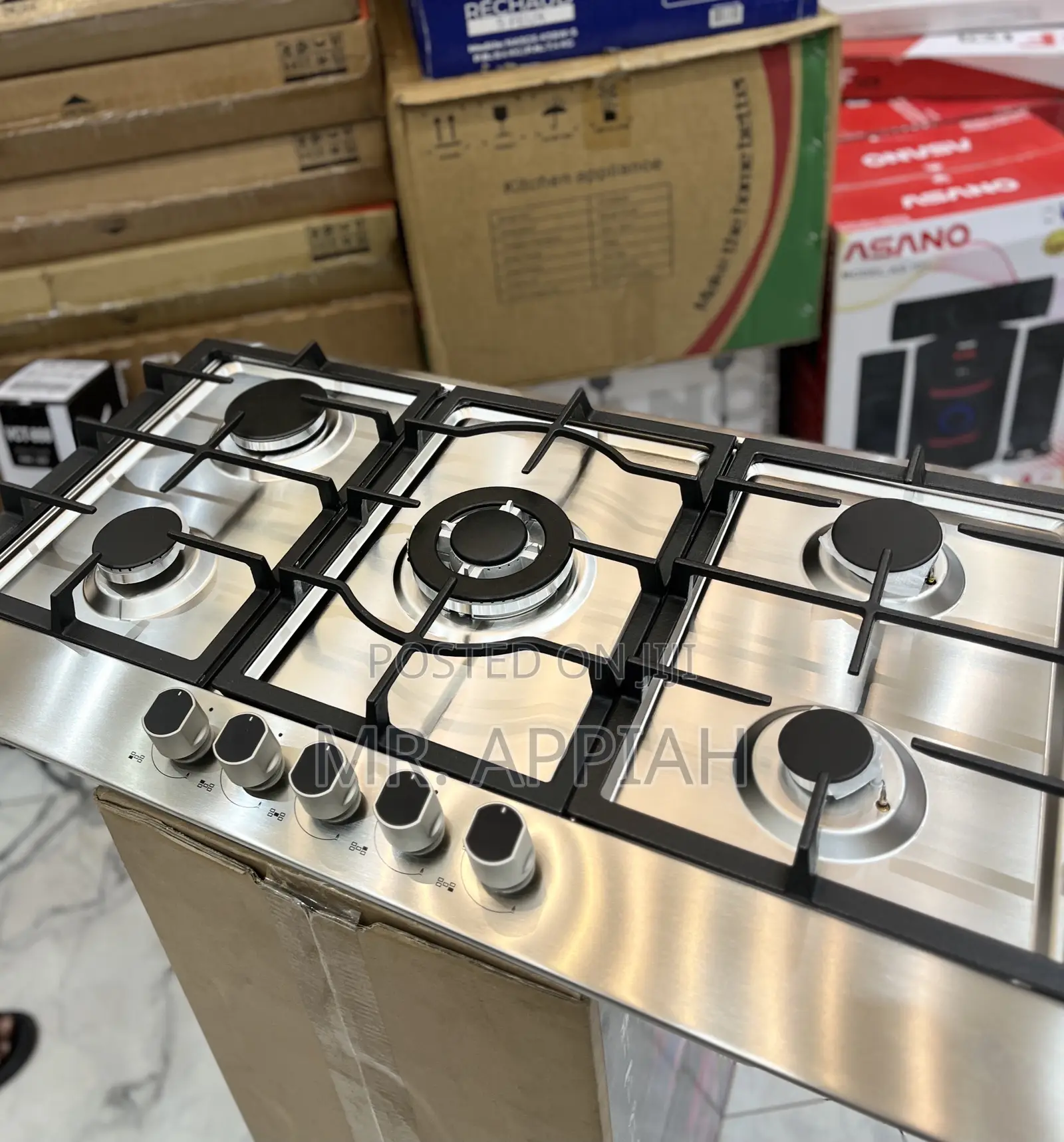 Check Out Midea Built in 5 Gas Hob(90G50ME)90cm 