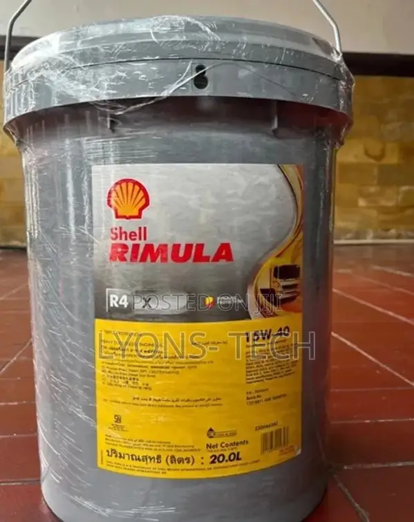 Shell Rimula R4 Plus 15w-40 Engine Oil (20litre)