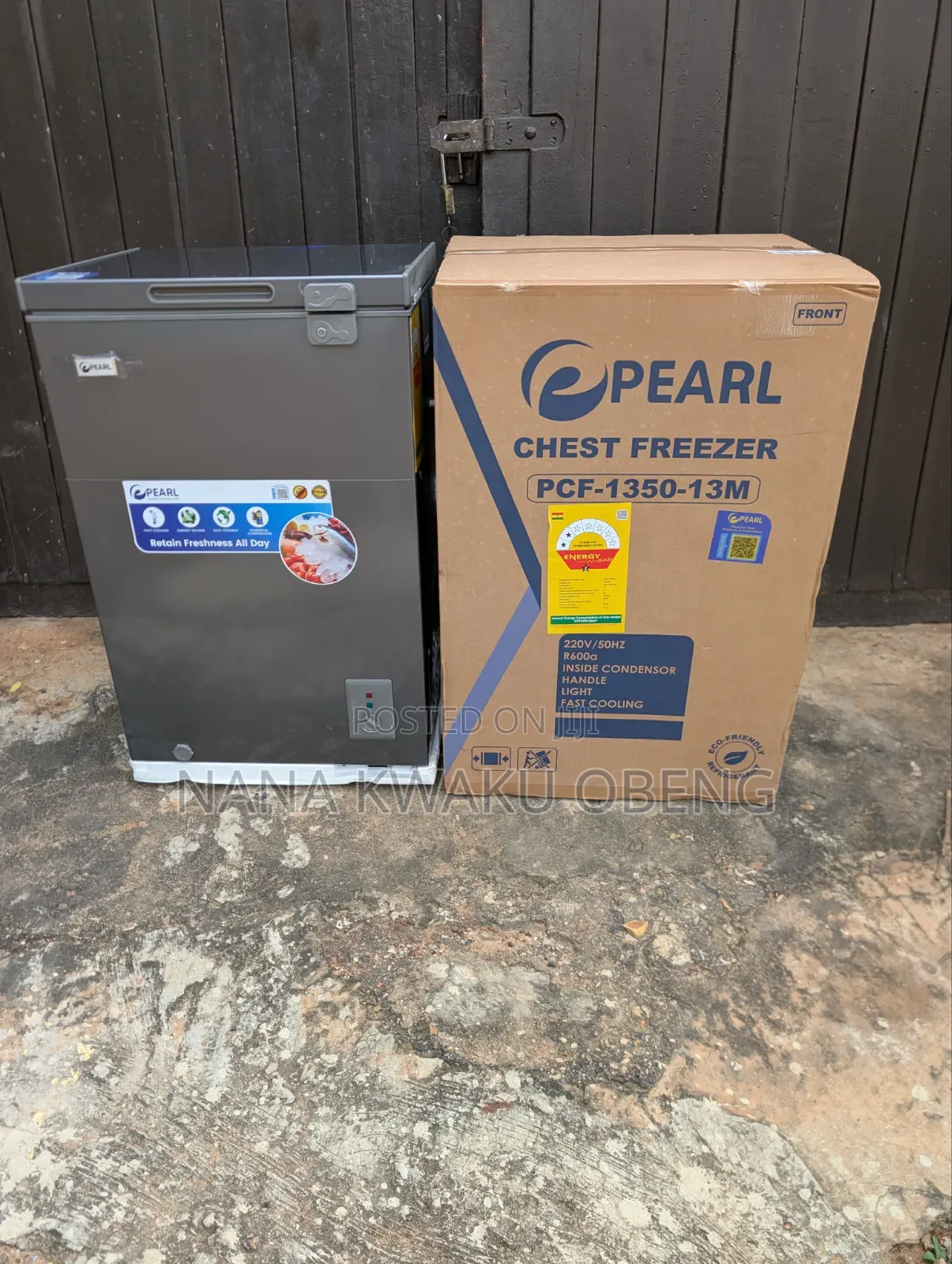 Pearl Chest Freezer PCF - 1350 (100 Litres)
