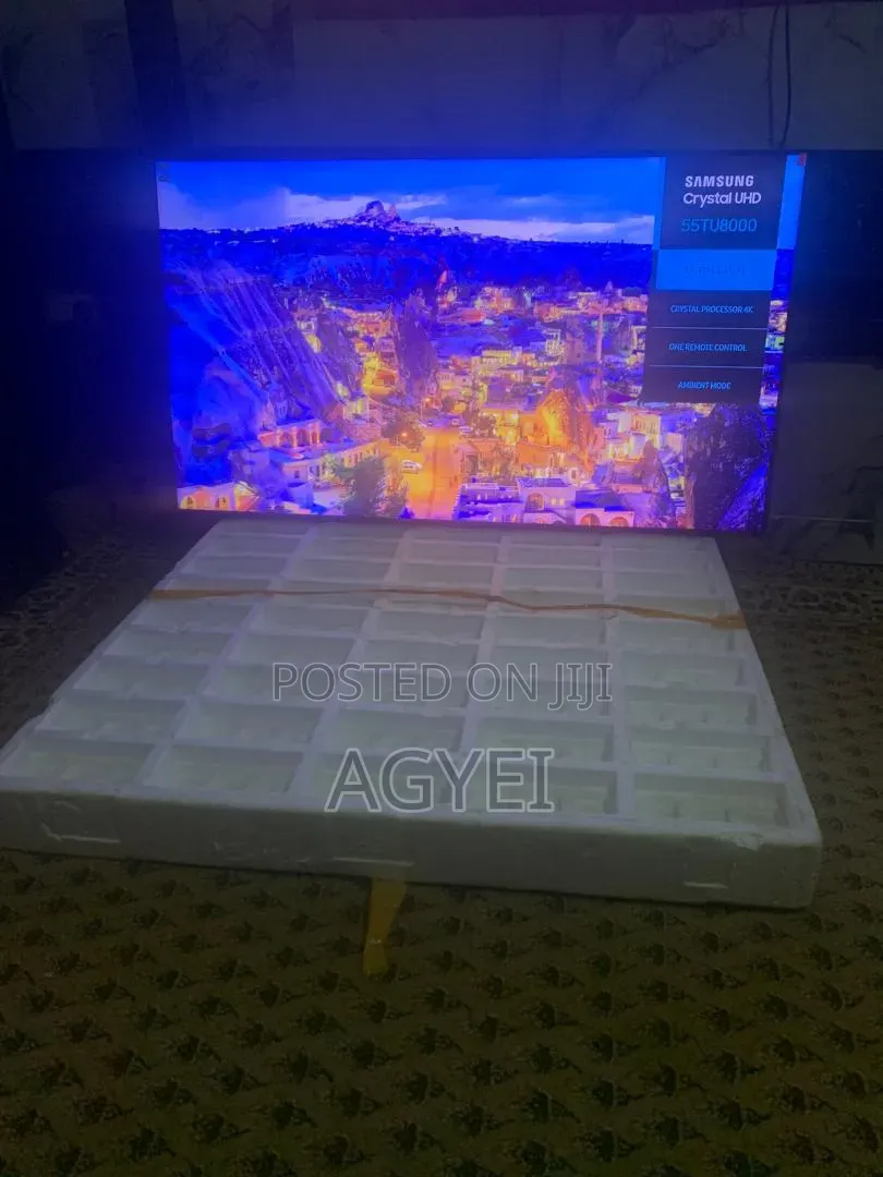 Samsung TV 55 Inches Crystal UHD Smart