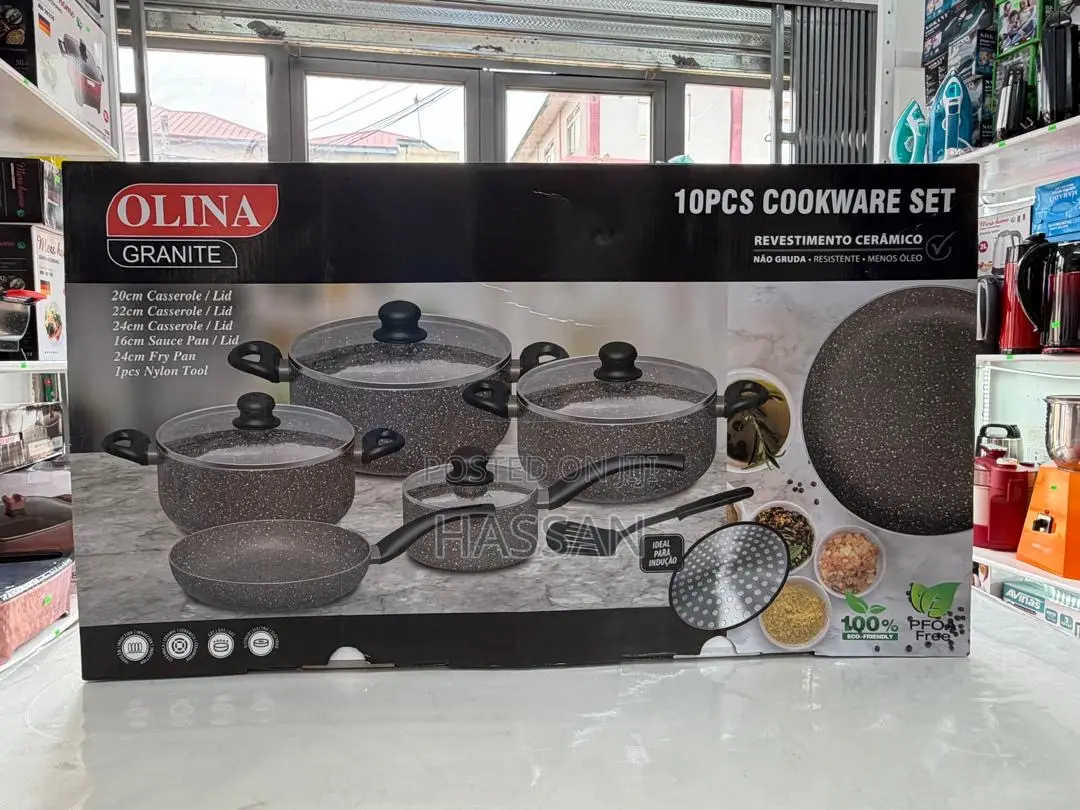 10 PCS Granite Cookware Set