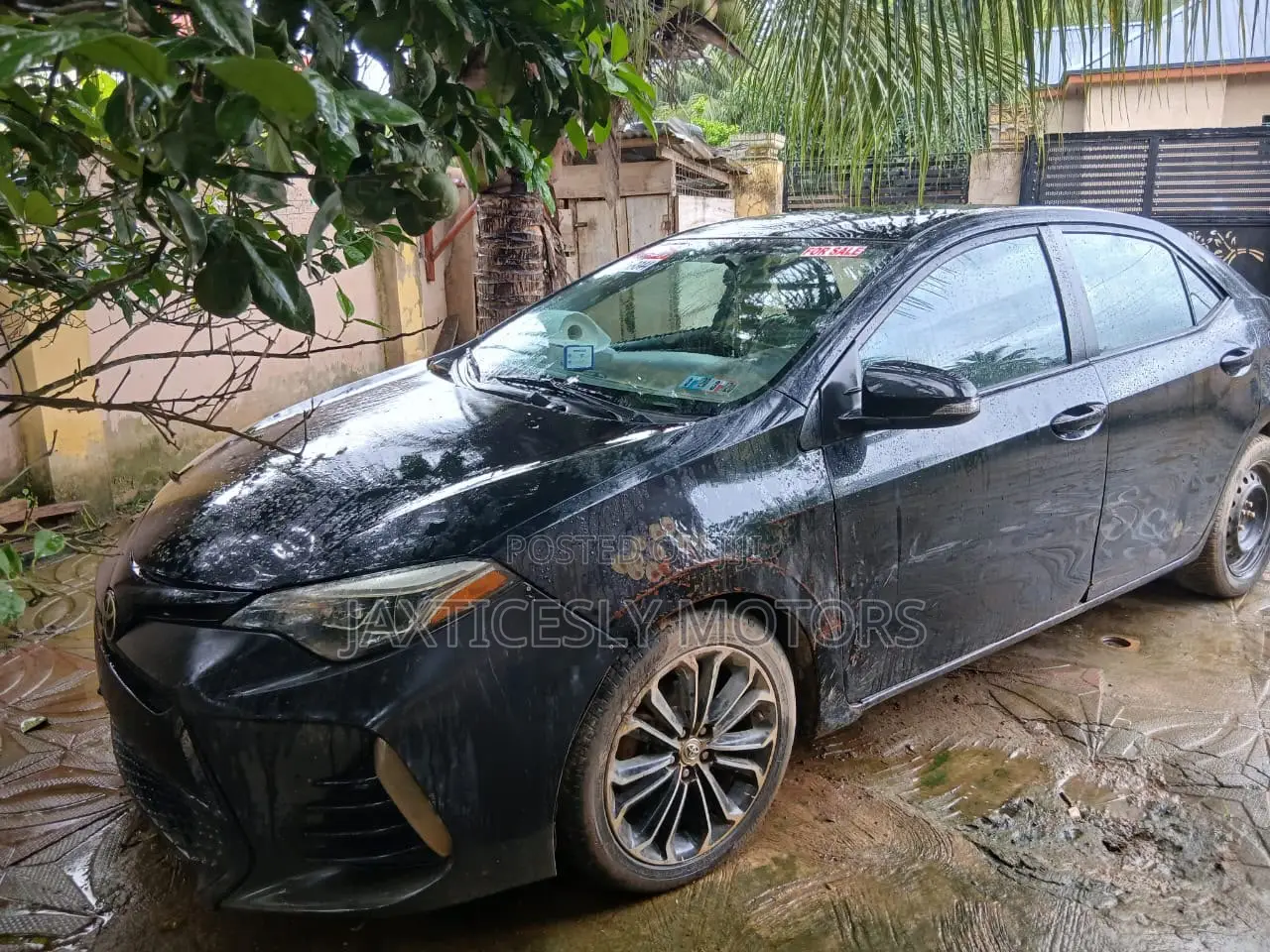 Toyota Corolla S 4dr Sedan (1.8L 4cyl CVT) 2015 Black