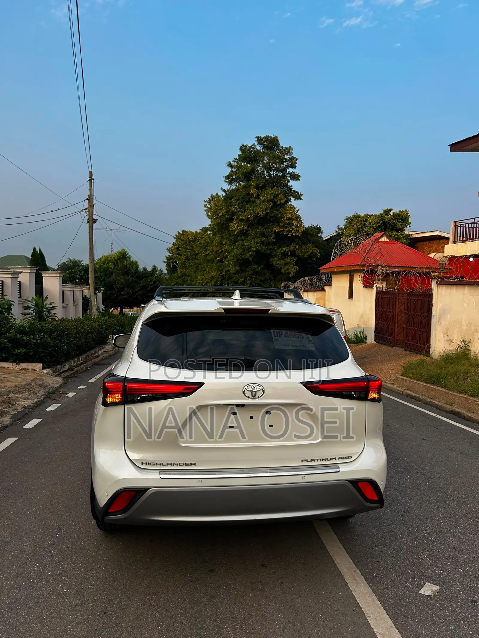 Toyota Highlander Platinum 2022 White