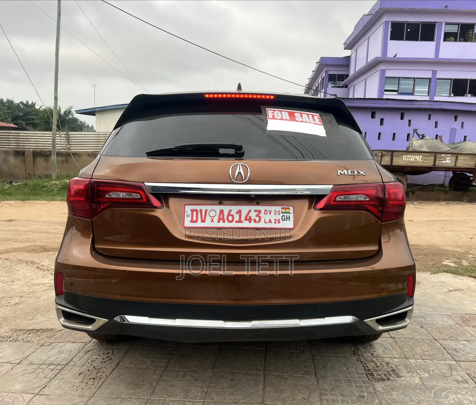 Acura MDX 2017 Orange