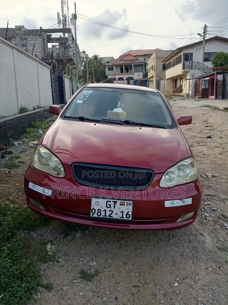 Toyota Corolla 1.8 VVTL-i TS 2006 Red