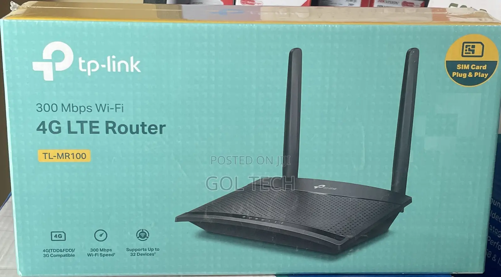 TP-Link 300Mbps WiFi 4G LTE Router