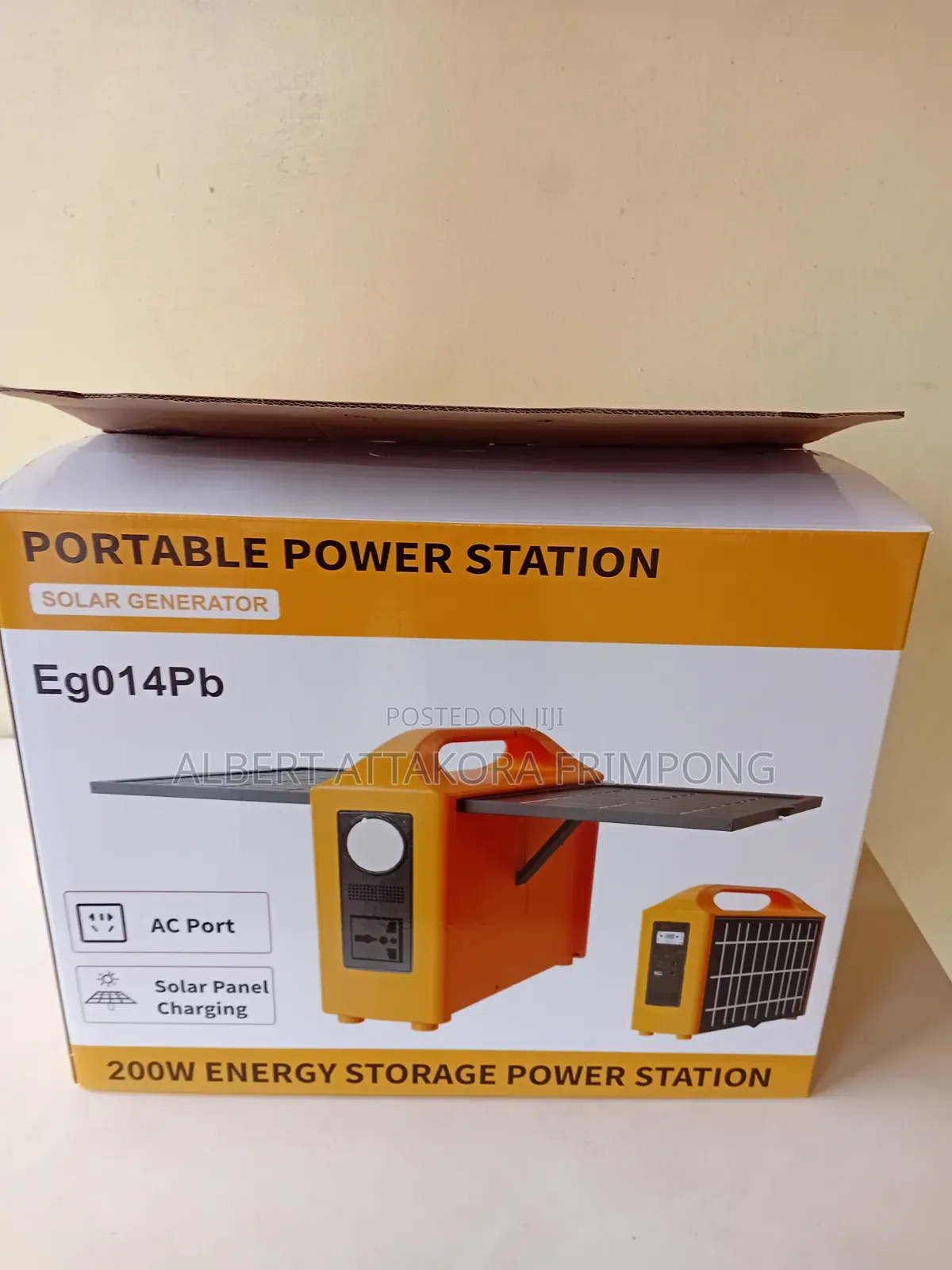 200w Portable Solar Power Station