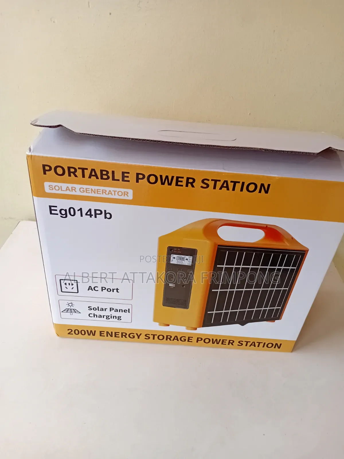 200w Portable Solar Power Station