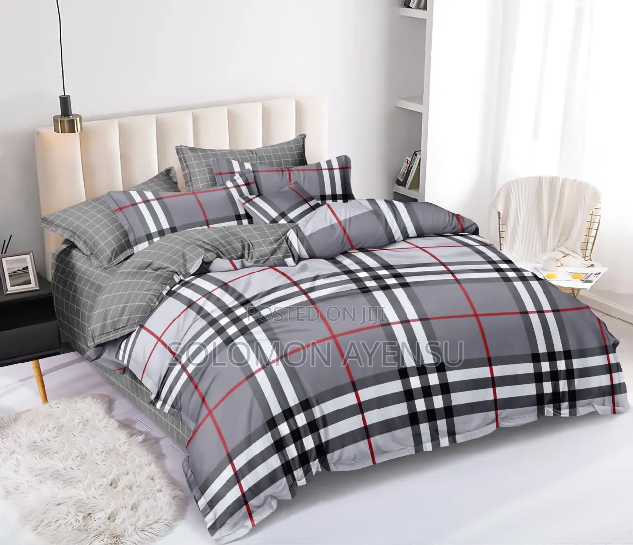 White and Ash Duvet Sets