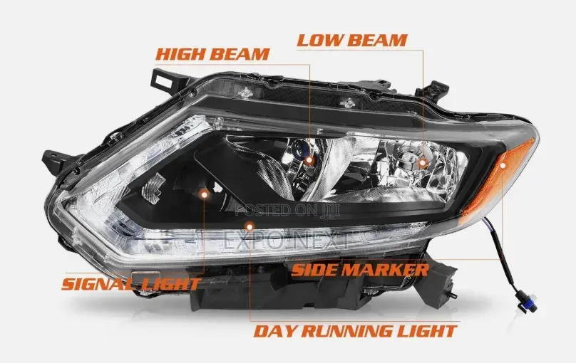 Nissan Rogue 2014-2016 Led Headlight
