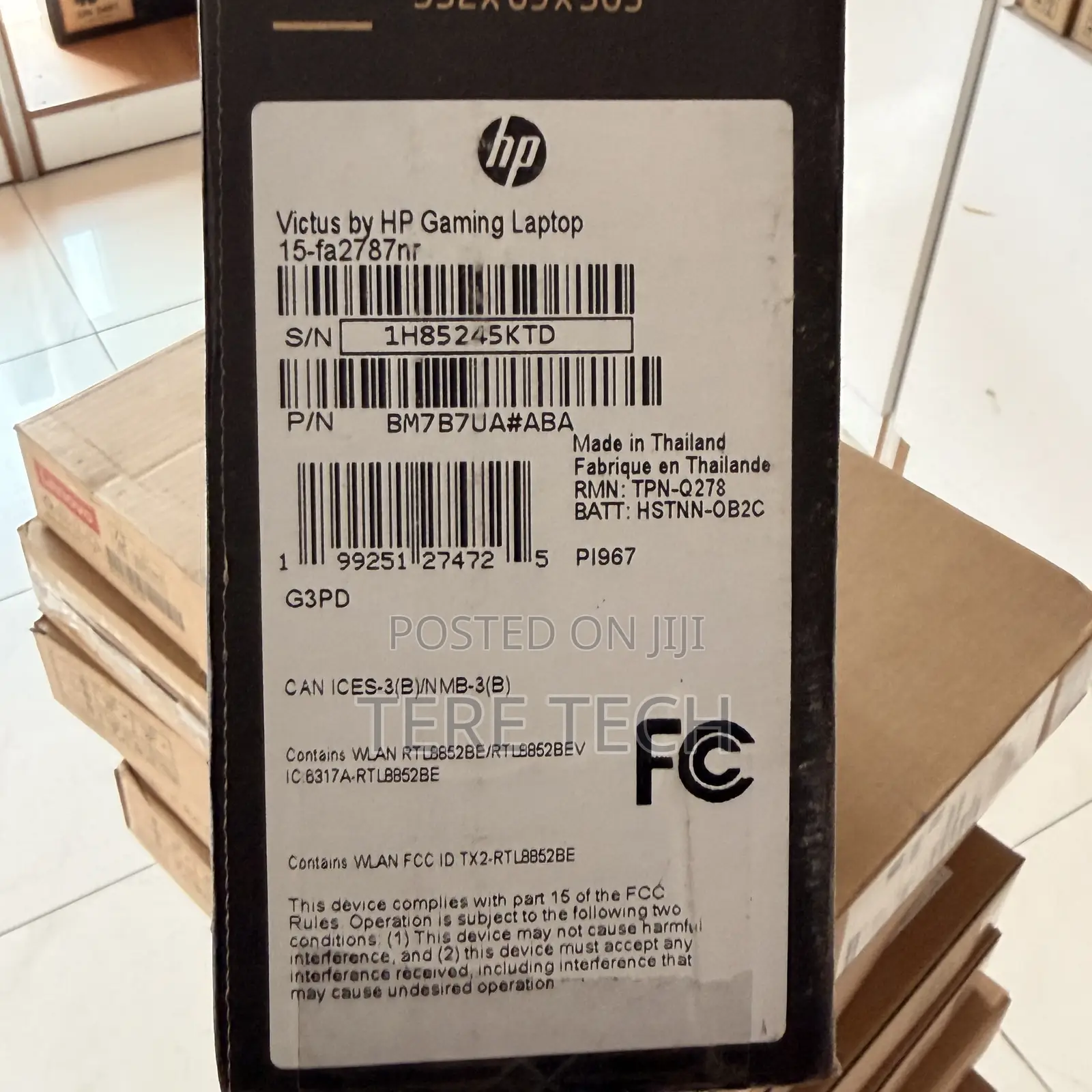 New Laptop HP Victus 15 16GB Intel Core i7 SSD 1T