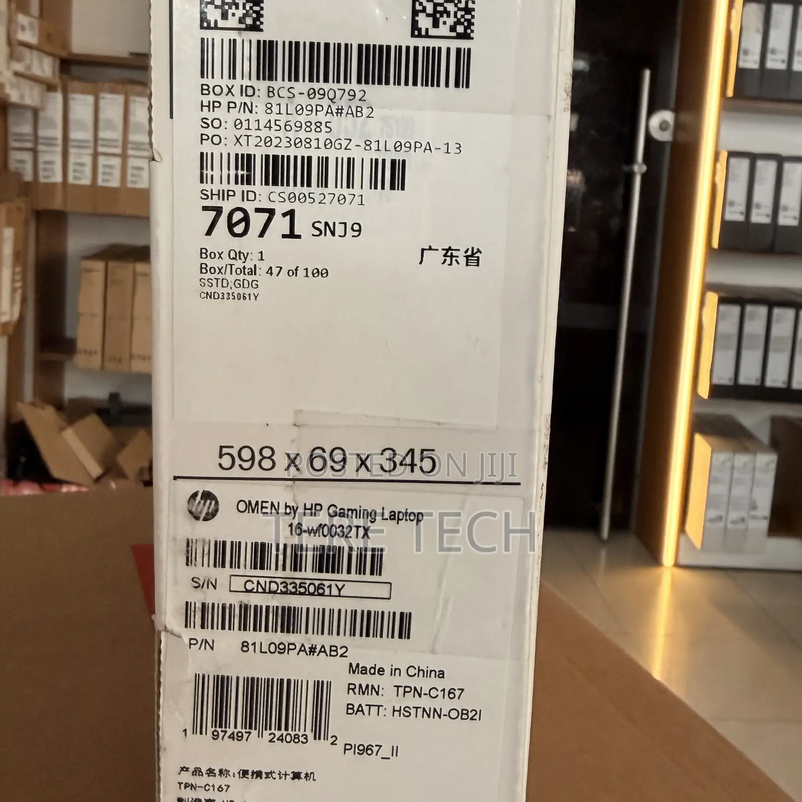 New Laptop HP Omen 16 16GB Intel Core i9 SSD 1T