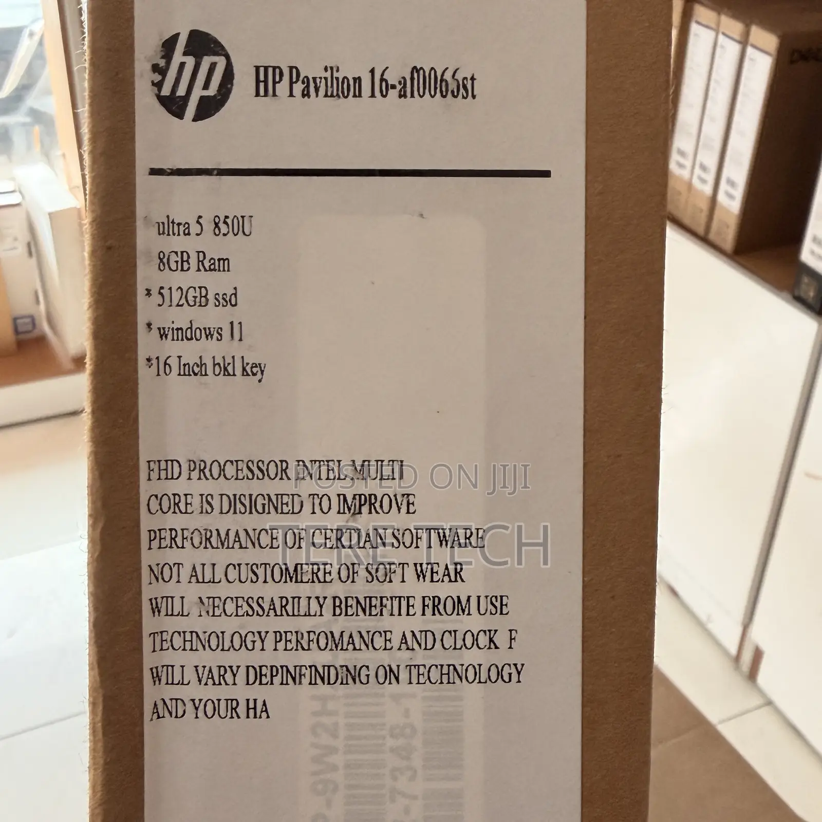 New Laptop HP 8GB Intel Core Ultra 5 SSD 512GB