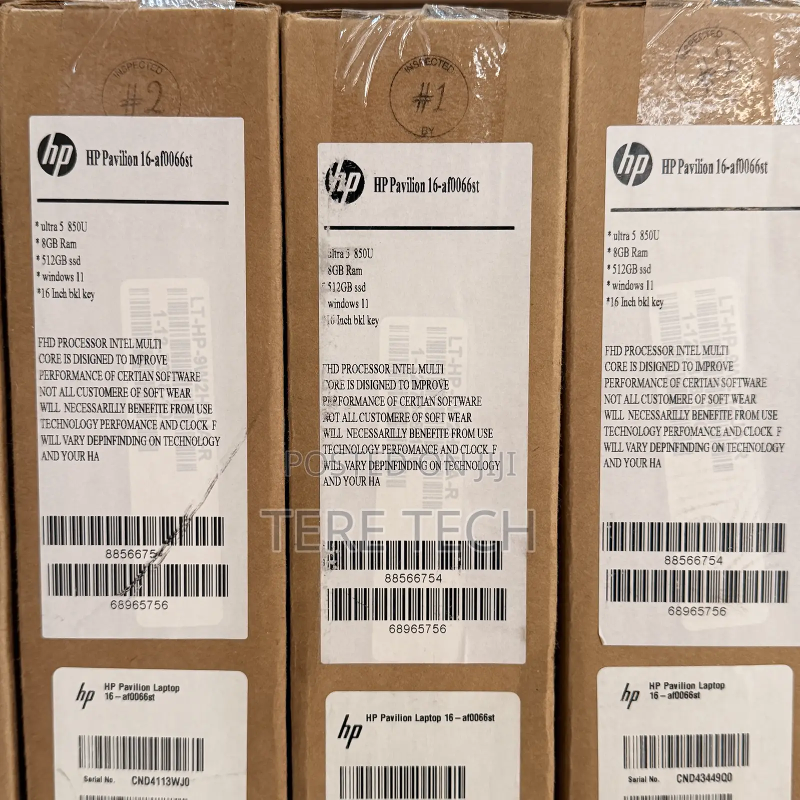 New Laptop HP 8GB Intel Core Ultra 5 SSD 512GB