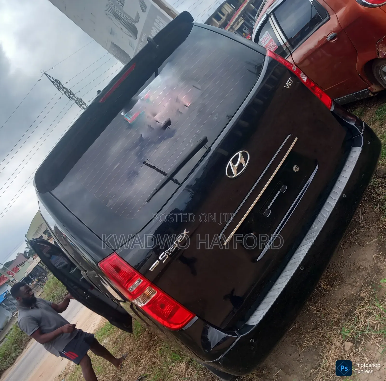 Hyundai H1 2018 Black