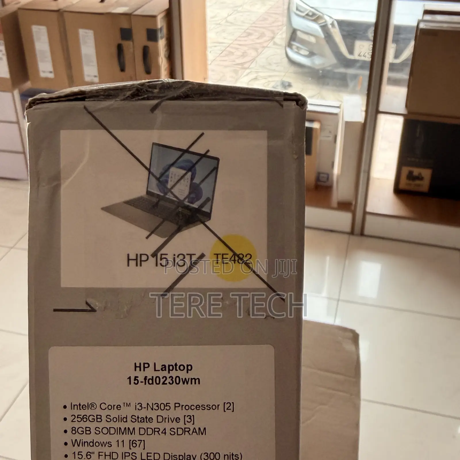 New Laptop HP 8GB Intel Core i3 SSD 256GB