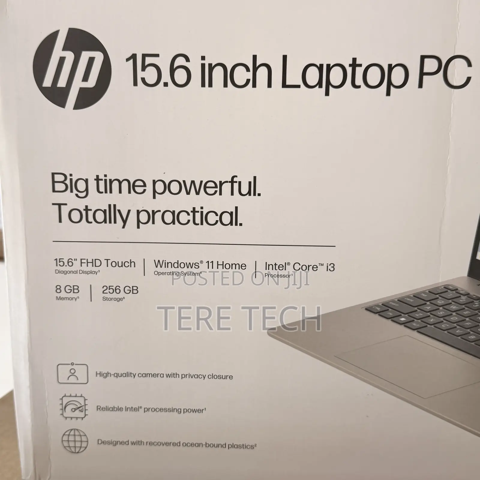 New Laptop HP 8GB Intel Core i3 SSD 256GB