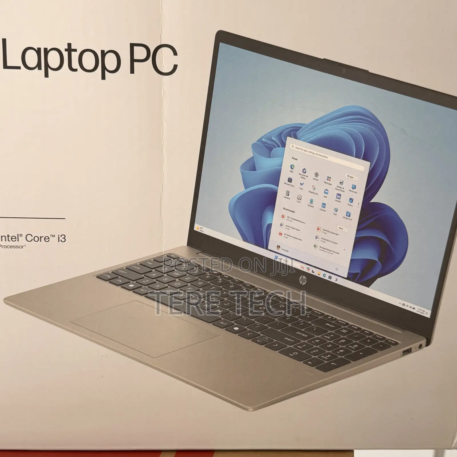 New Laptop HP 8GB Intel Core i3 SSD 256GB
