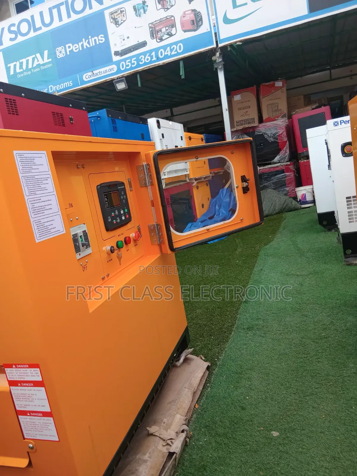 Perkins 35kVA Backup Generator Heavy-Duty Diesel Power for Everyday