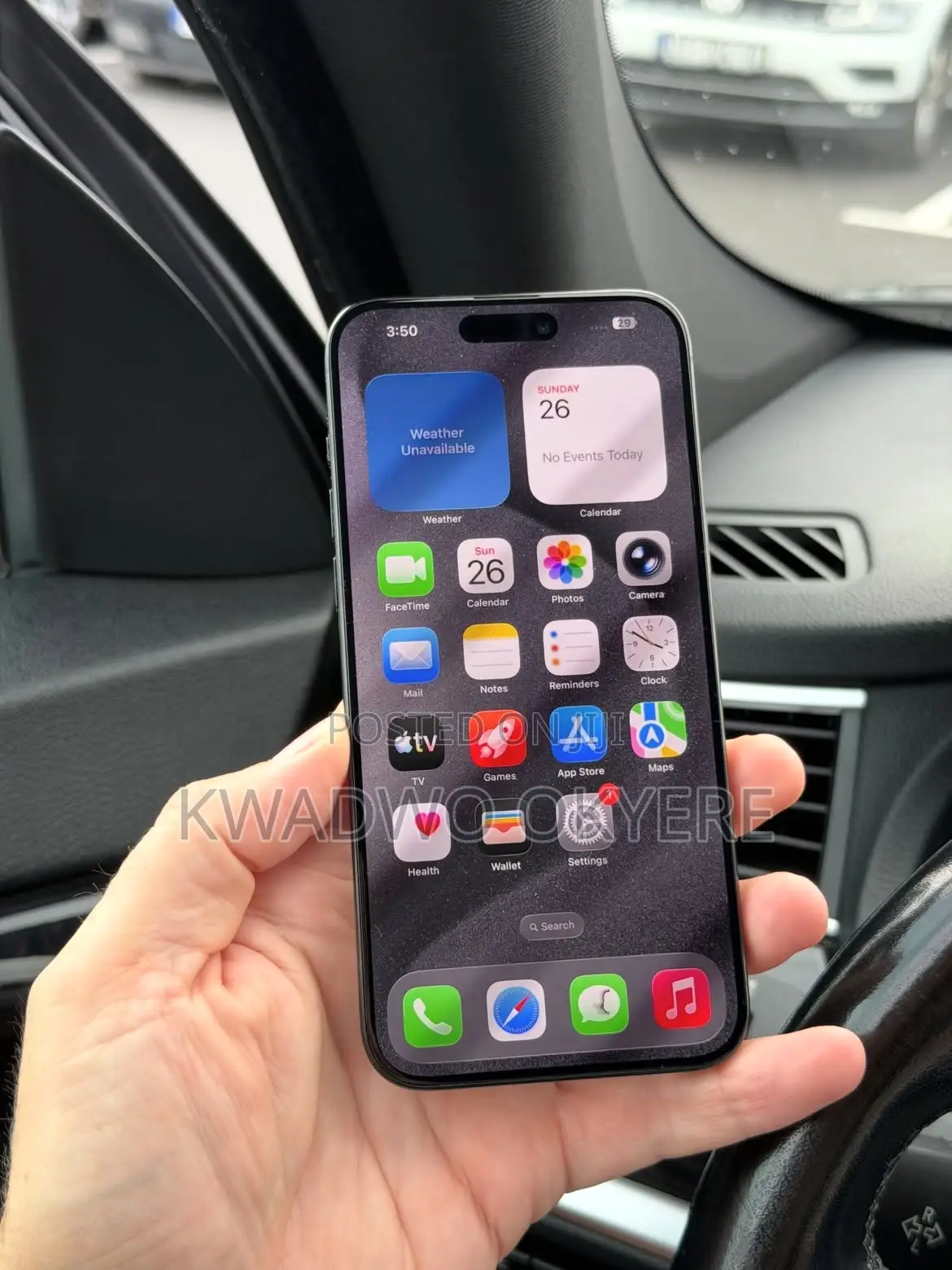 Apple iPhone 15 Pro Max 256 GB Black