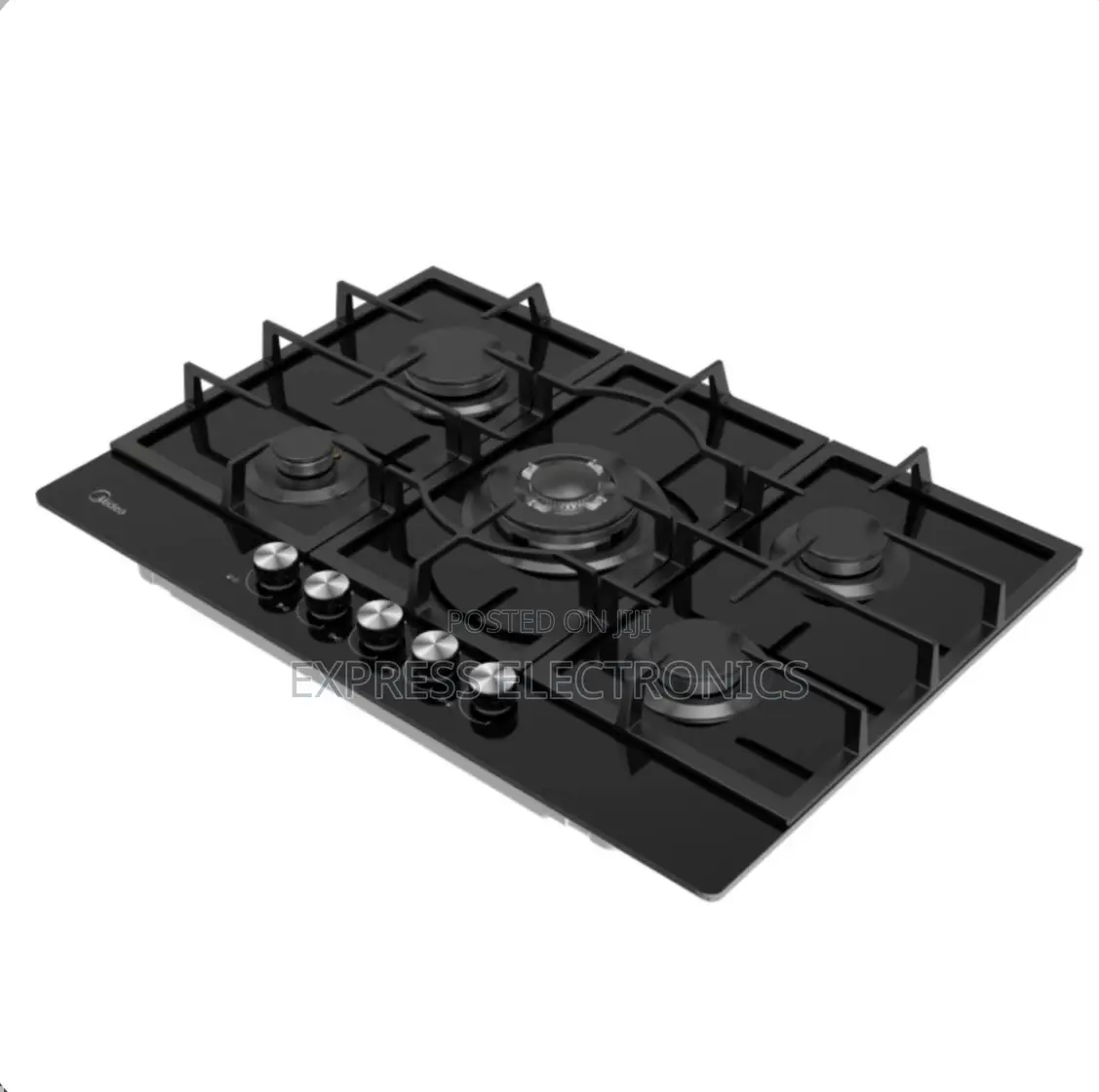 Midea Built-in Gas Hob, 5 Burners, Black MG90GQ095AL1B-BS