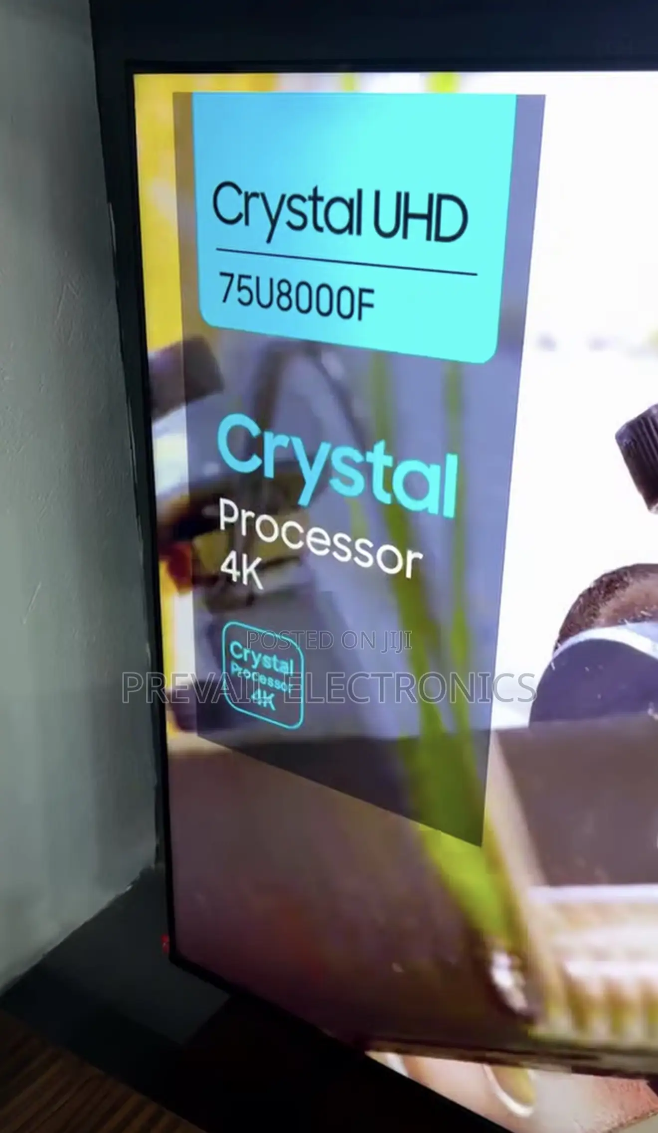75" Crystal UHD U8000F Smart TV (2025)