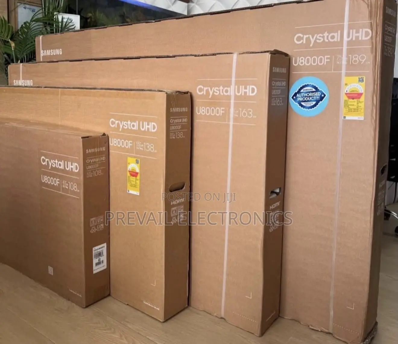 75" Crystal UHD U8000F Smart TV (2025)
