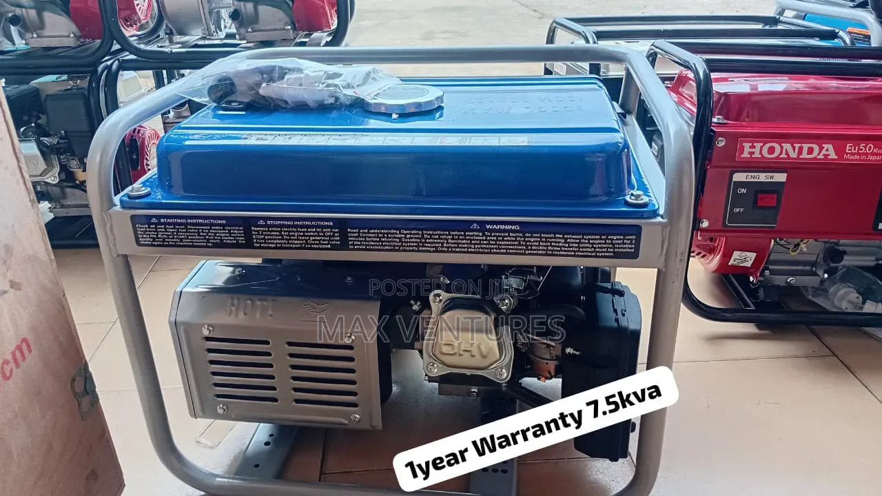 Ecoolmax 7.5kVA Diesel Generator – Powerful Efficient 7.5kva