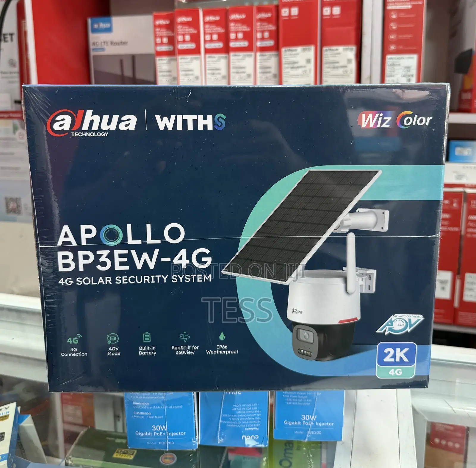 Dahua Solar 4G Sim Camera Full Color 2 Way Audio BP3EW-4G