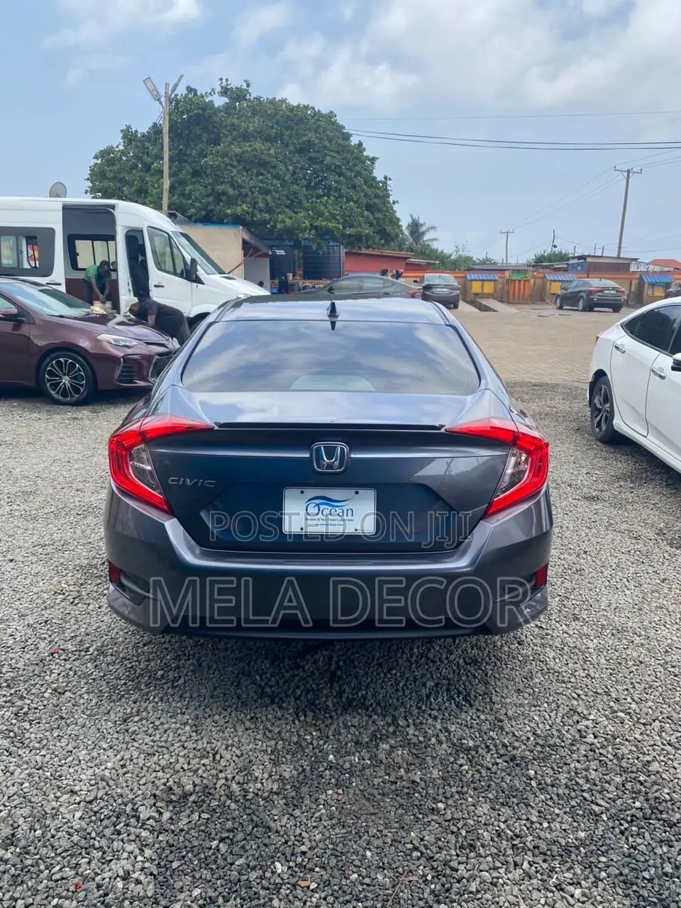 Honda Civic EX-L Sedan 2018 Gray