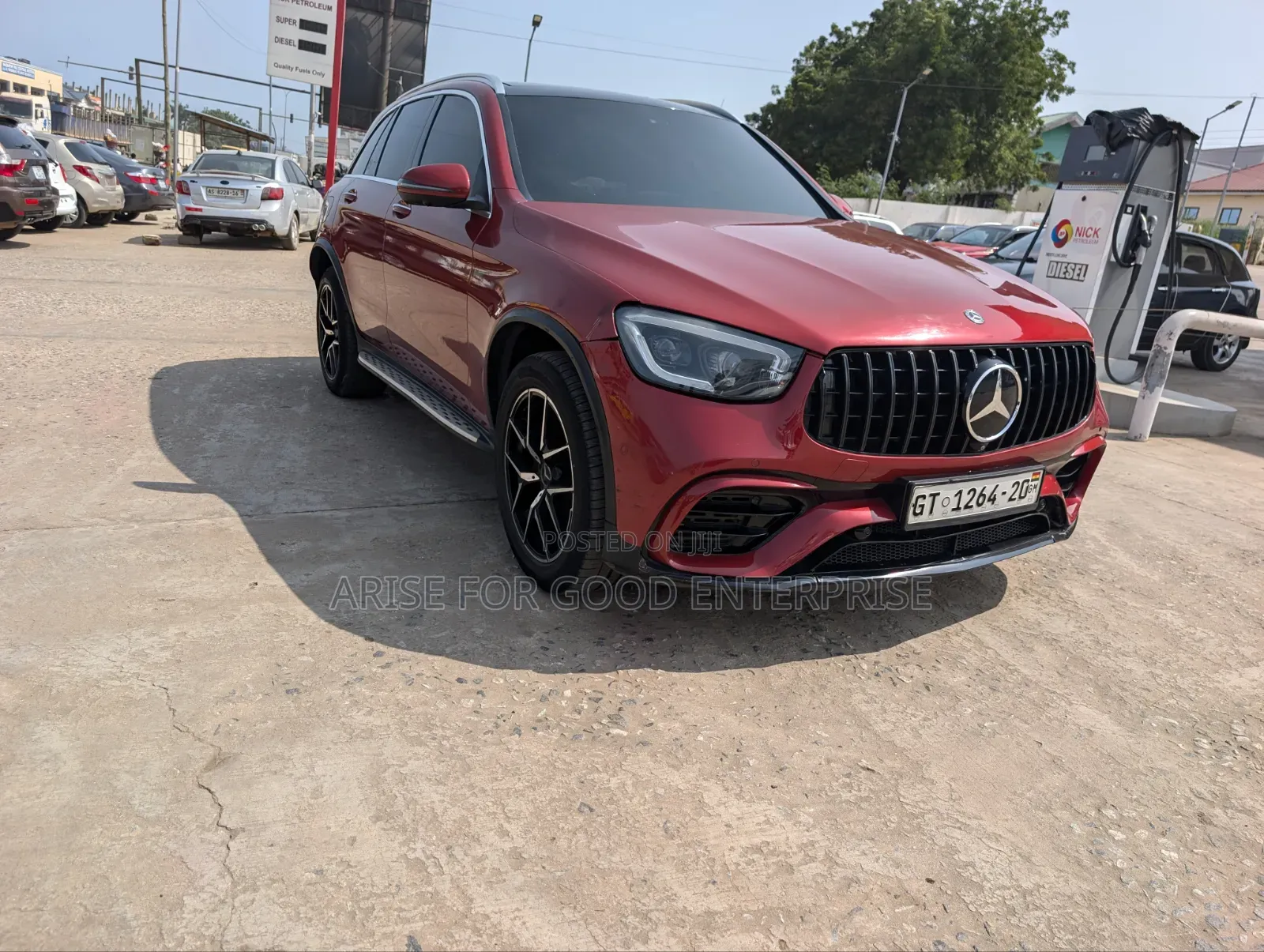 Mercedes-Benz GLC-Class 2018 Red