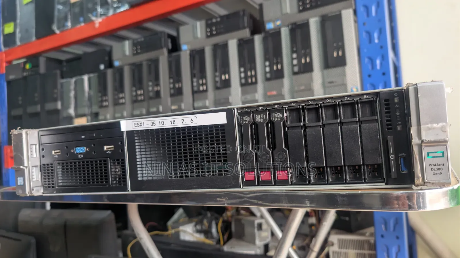 Server HP ProLiant DL380 Gen9 128GB Intel Xeon HDD 1.5T