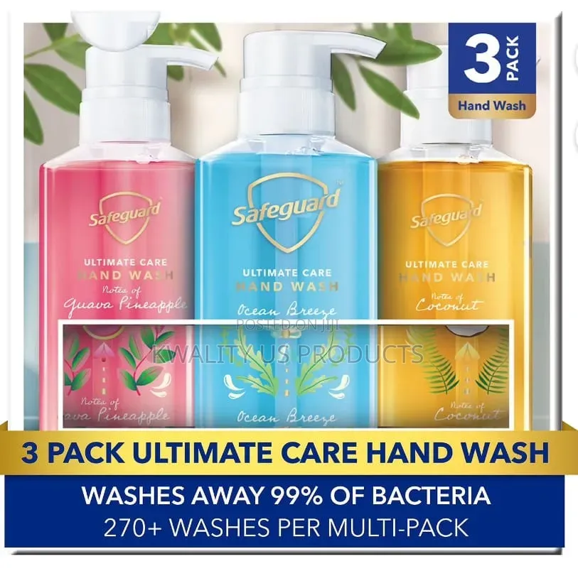 Safeguard Ultimate Care Hand Wash - 3 Pack