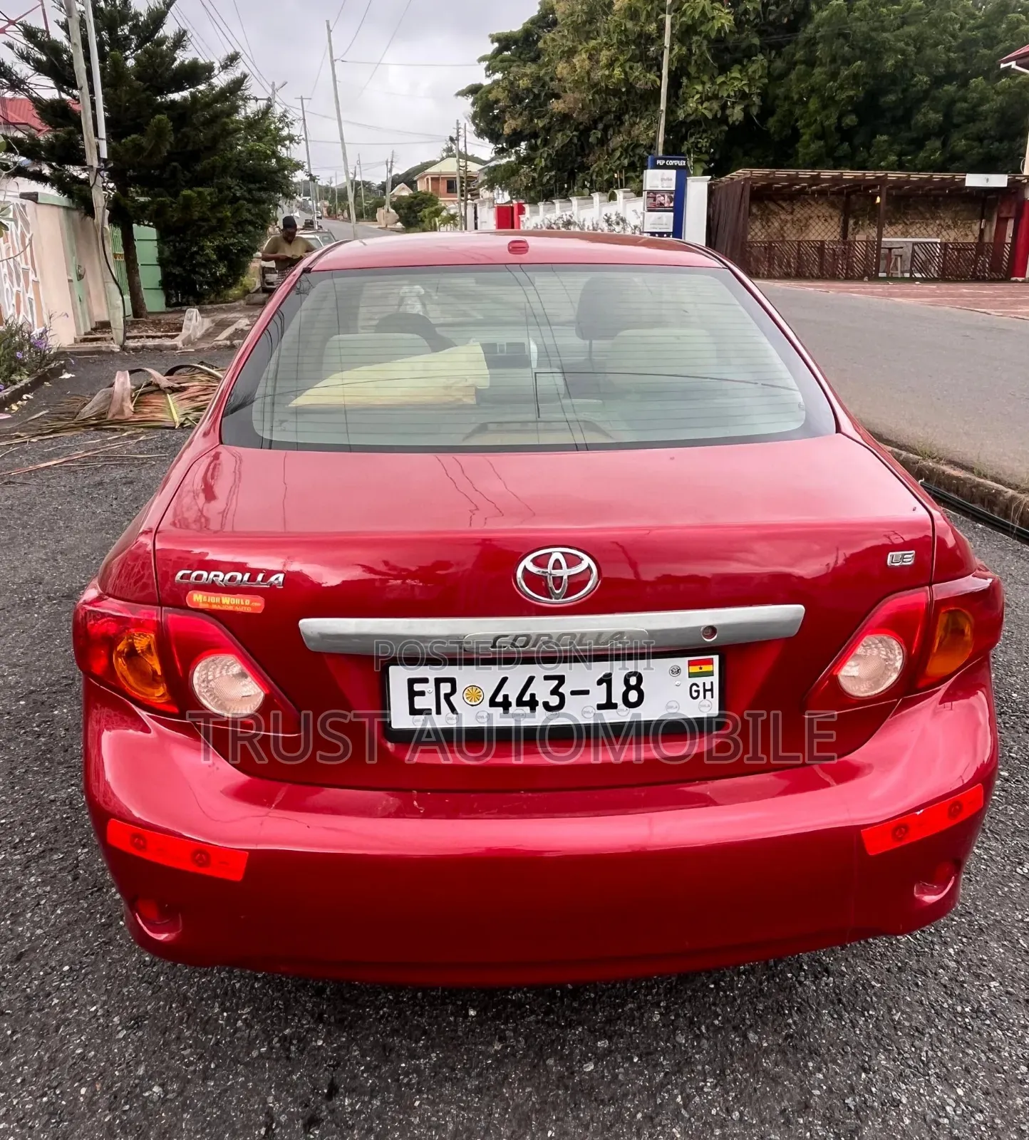 Toyota Corolla LE 4dr Sedan (1.8L 4cyl 4A) 2010 Red