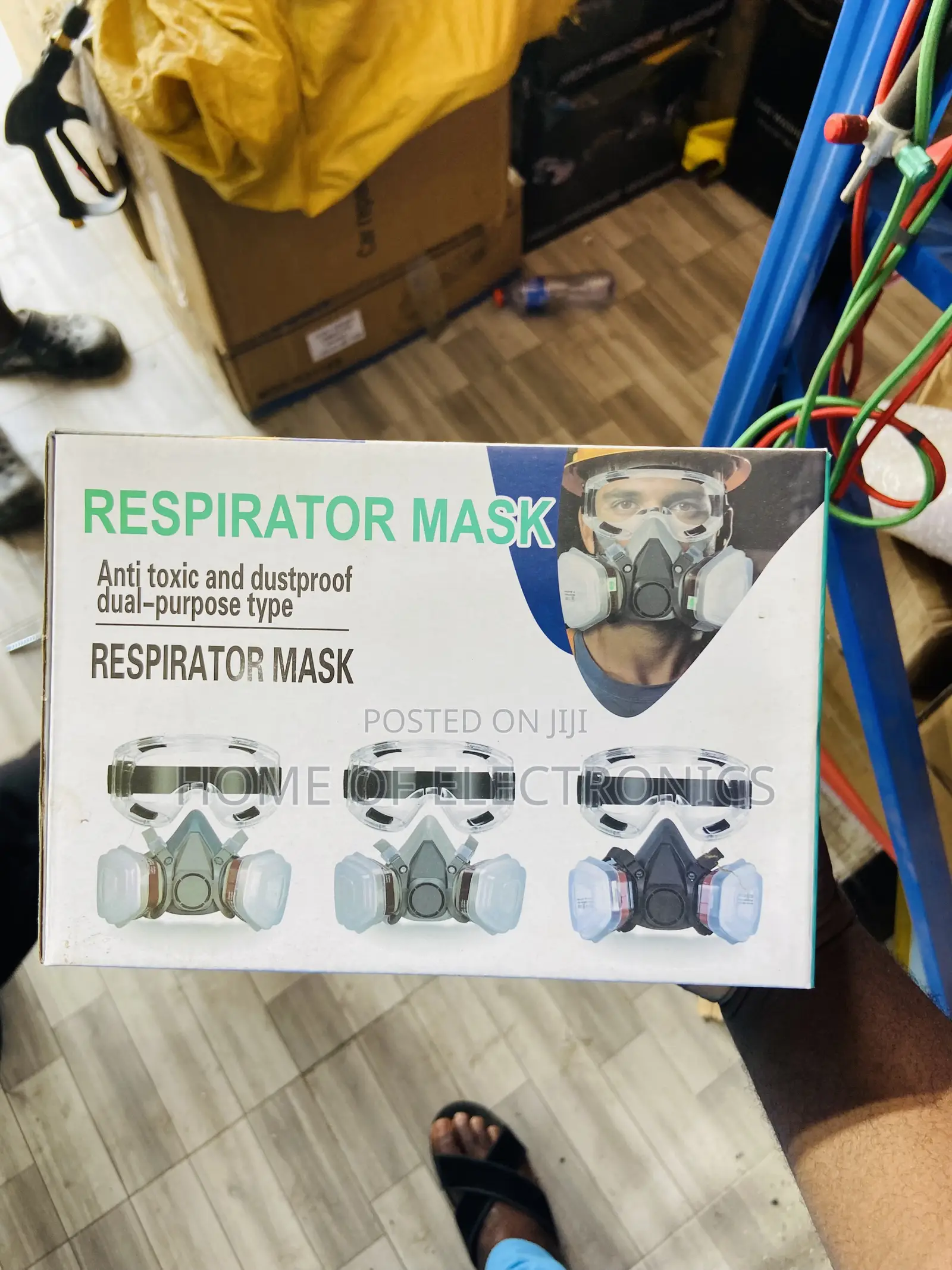 New Respiratory Mask for Your Dusty Works