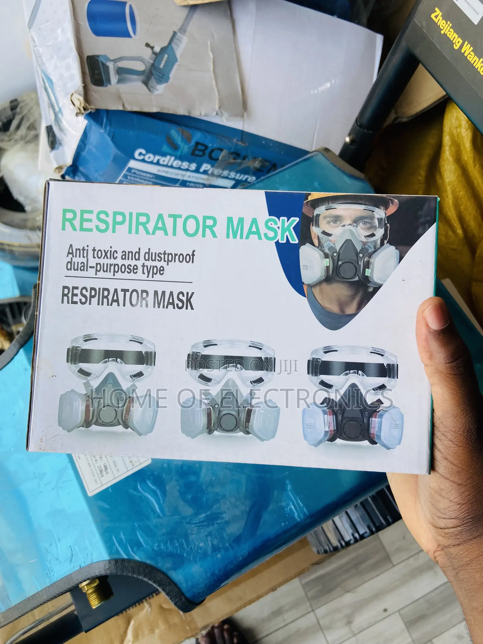New Respiratory Mask for Your Dusty Works