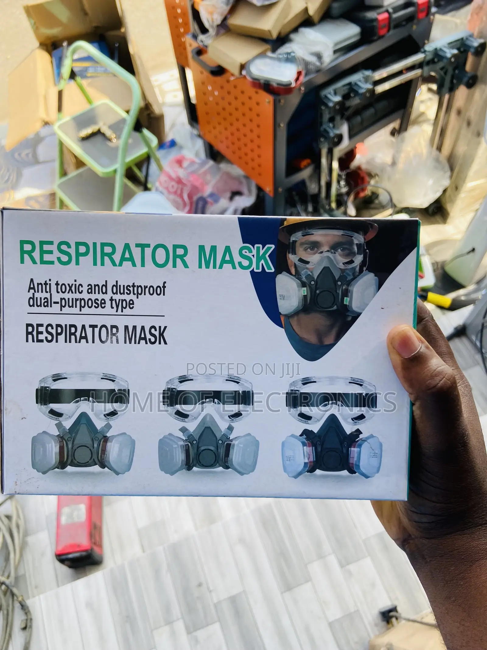 For Dual Purpose Respiratory Mask