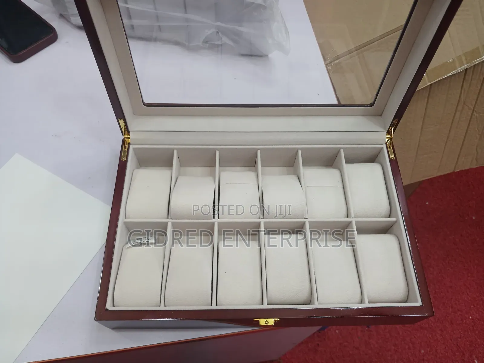 12 Slots Quality Watch Organizer
