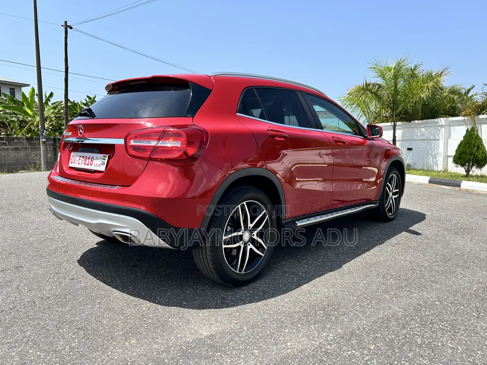 Mercedes-Benz GLA 250 2015 Red