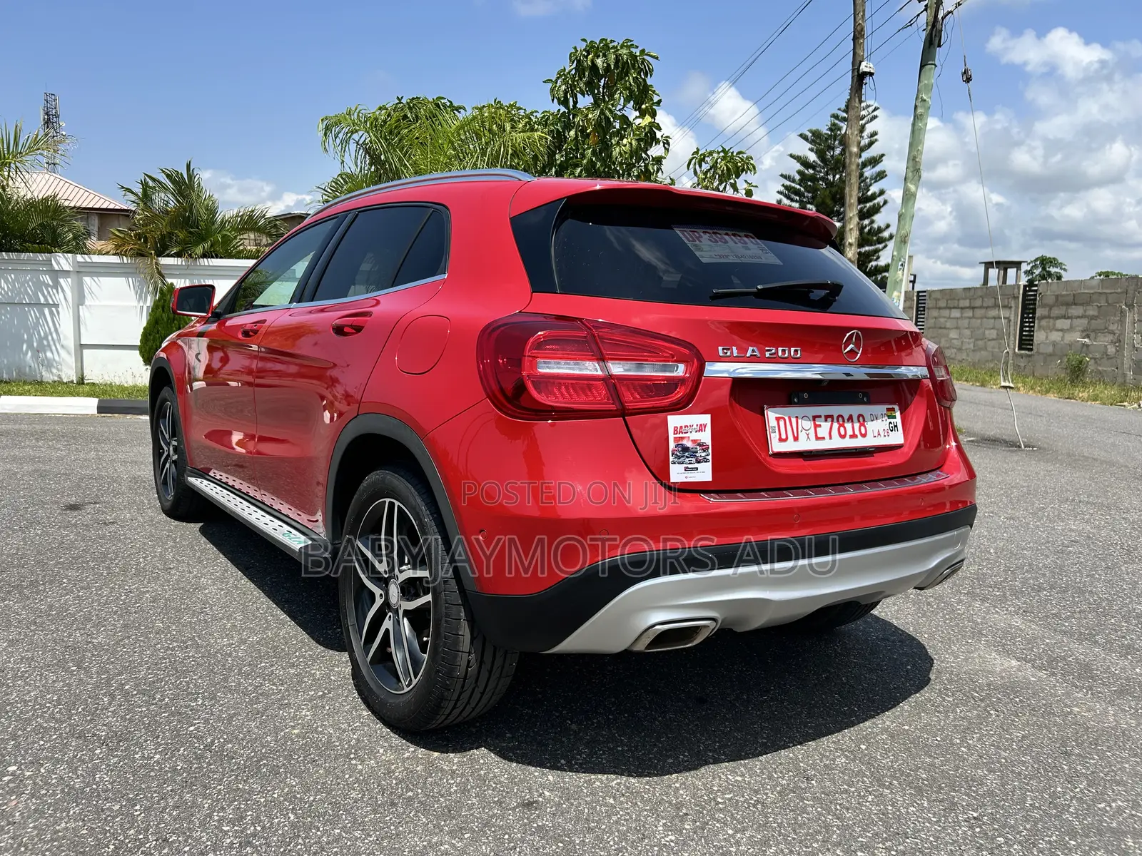 Mercedes-Benz GLA 250 2015 Red