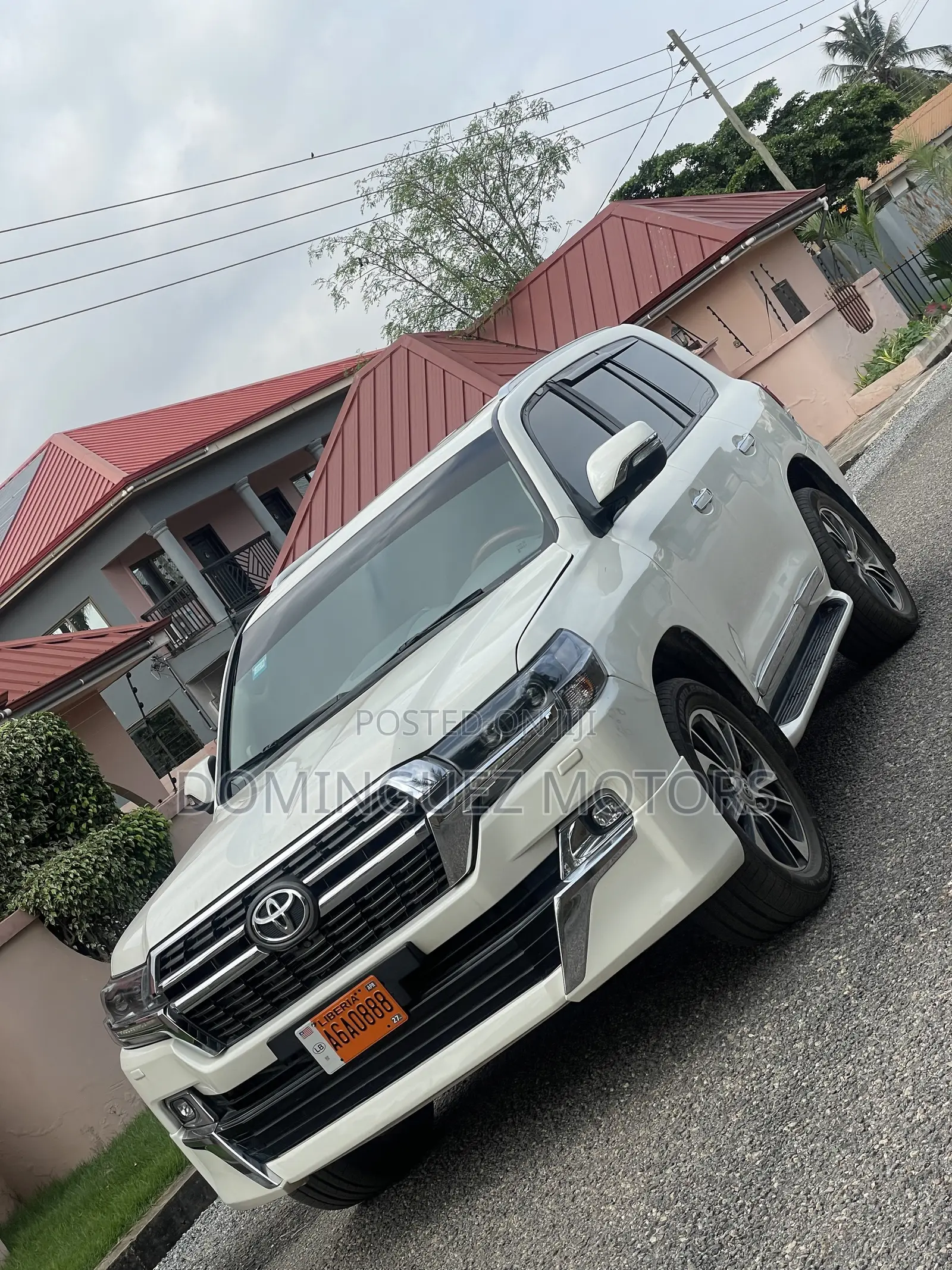 Toyota Land Cruiser 4.5 V8 VXR 2013 White