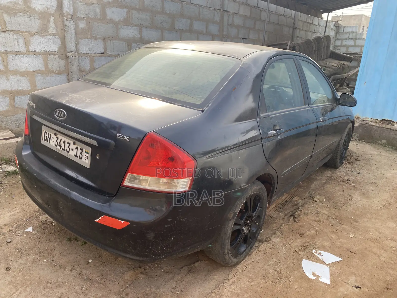 Kia Spectra 2.0 2007 Black