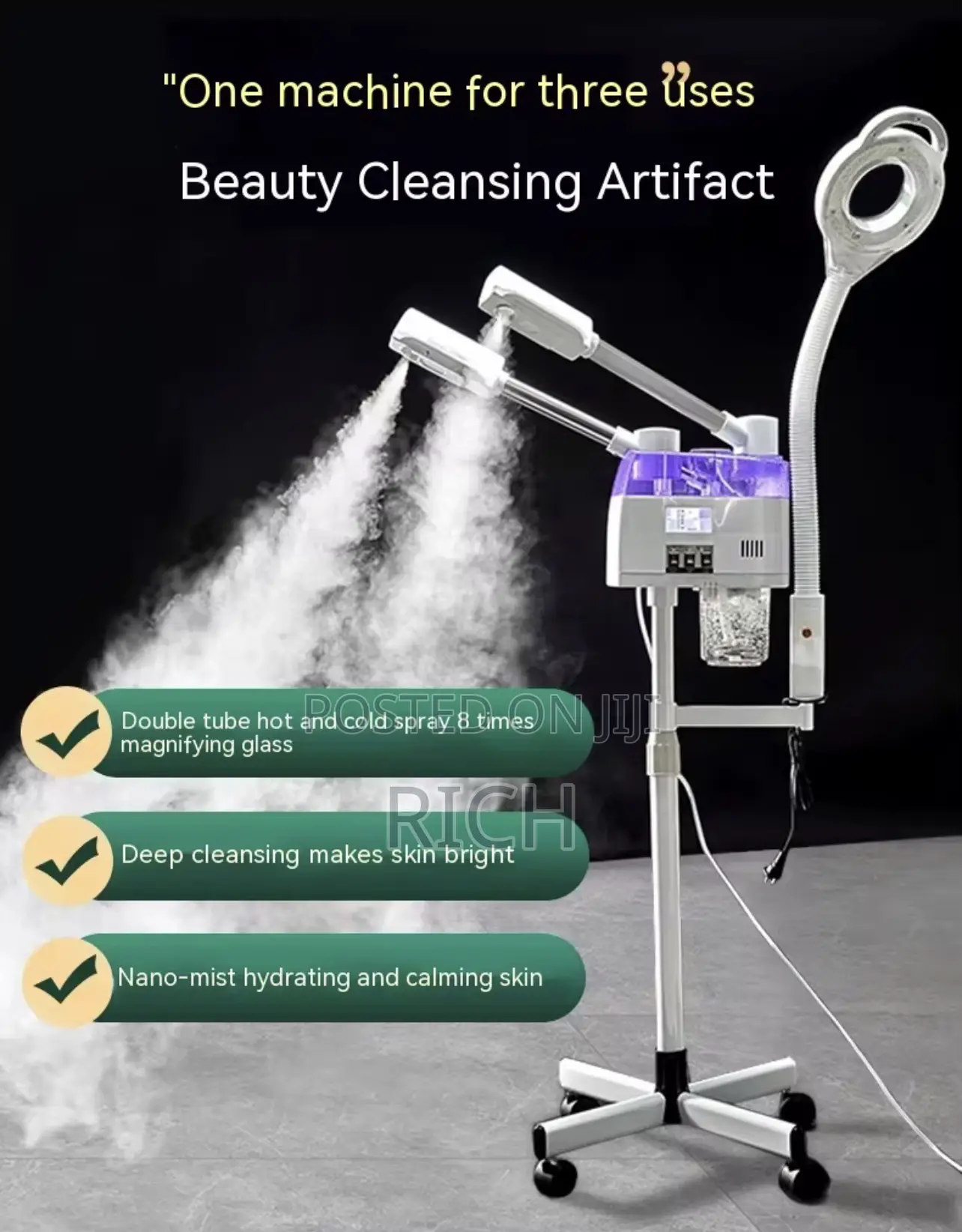3in1 Facial Steamer With Magnifying Led at Wholesale Prices