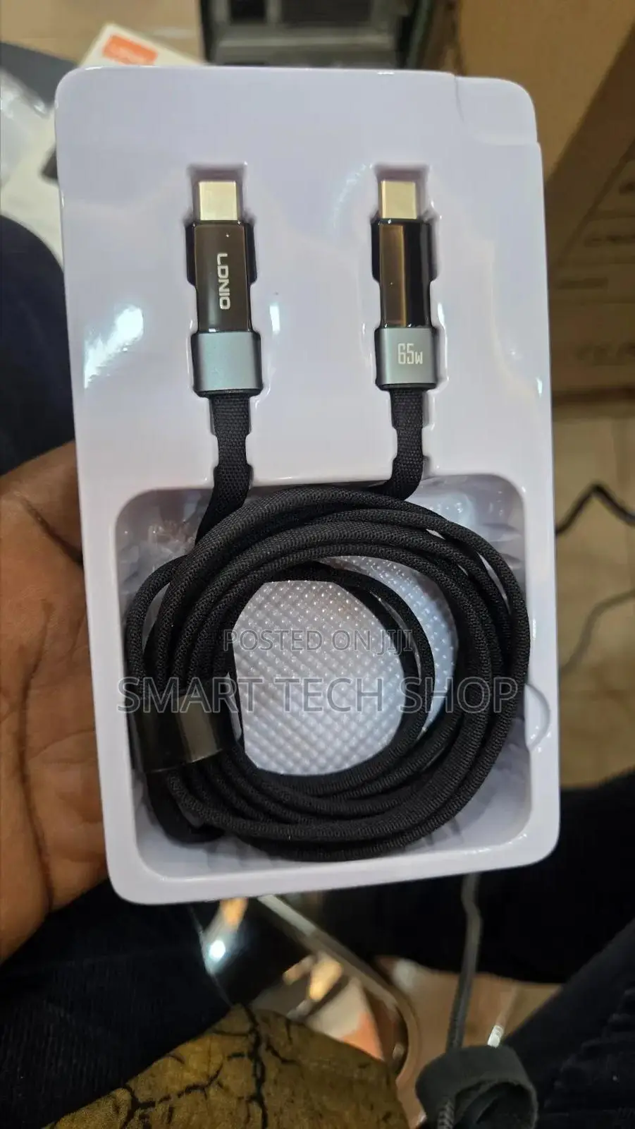 Ldnio LC242C Automatic Power Off USB C to C Cable 65watts