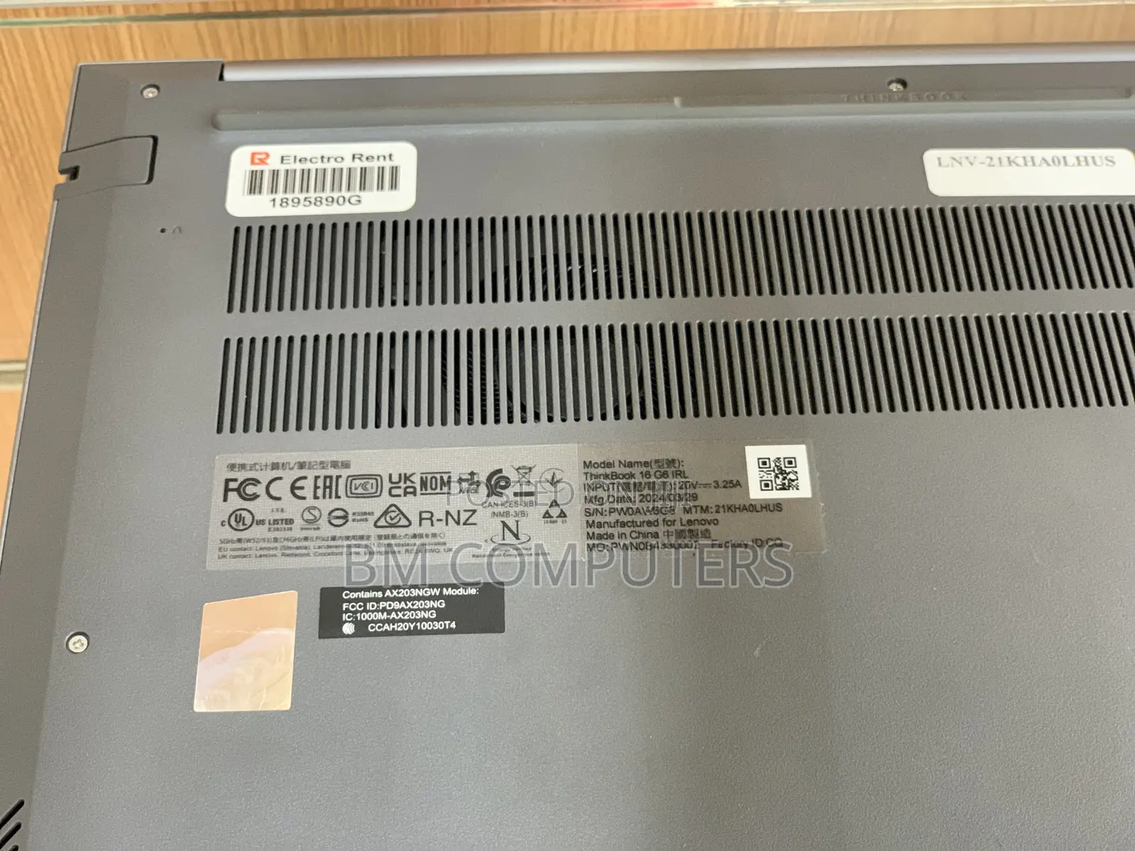 Laptop Lenovo ThinkBook 15 16GB Intel Core i5 SSD 512GB