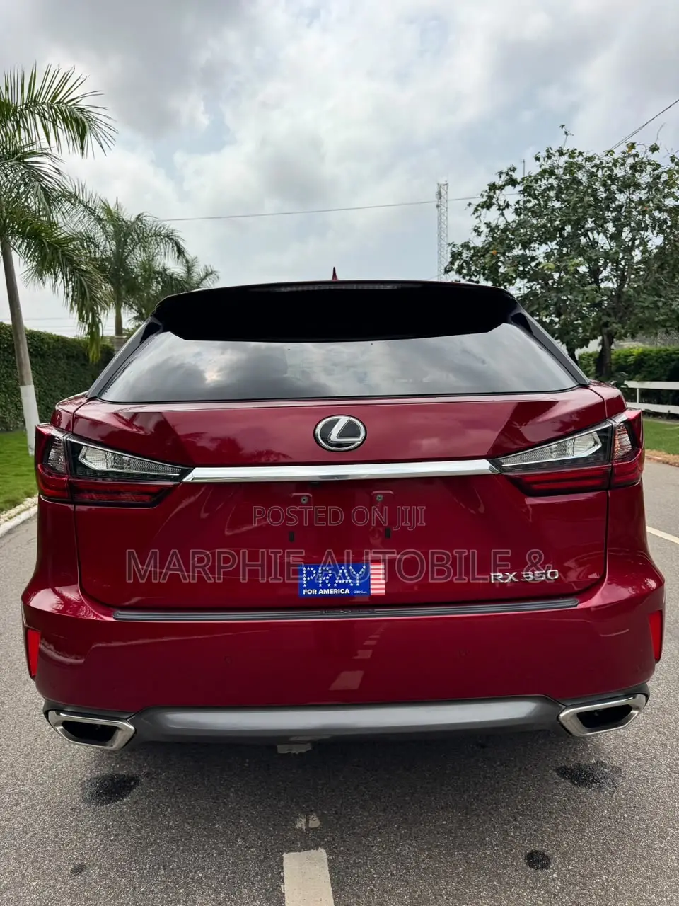 Lexus RX 2019 Red