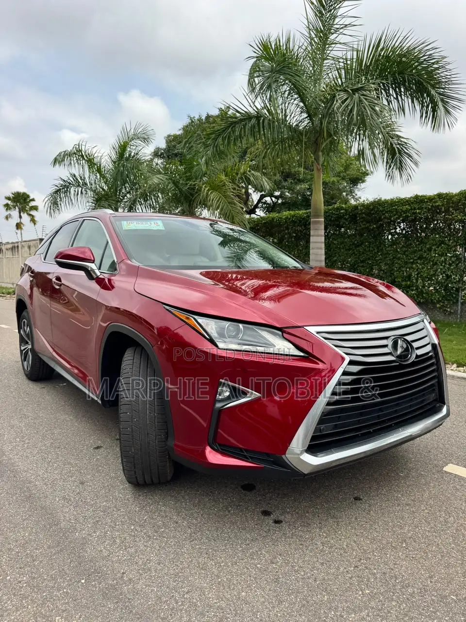 Lexus RX 2019 Red