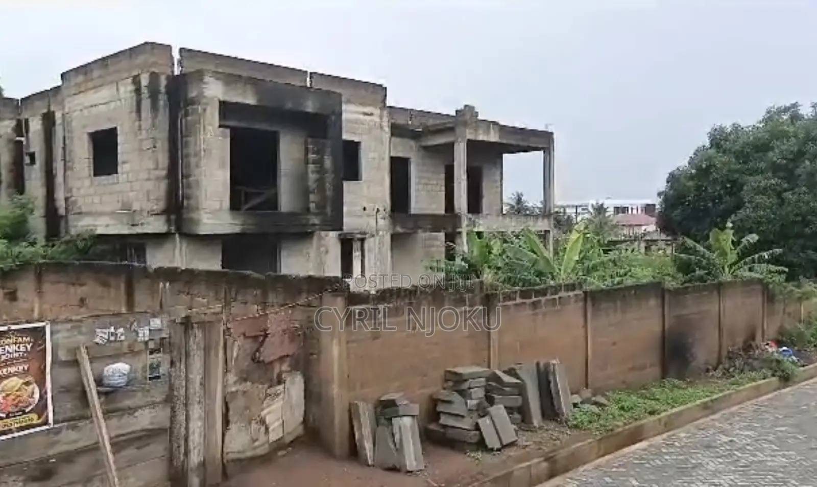2.5 Acre of Commercial Land With Building for Sale at East Legon