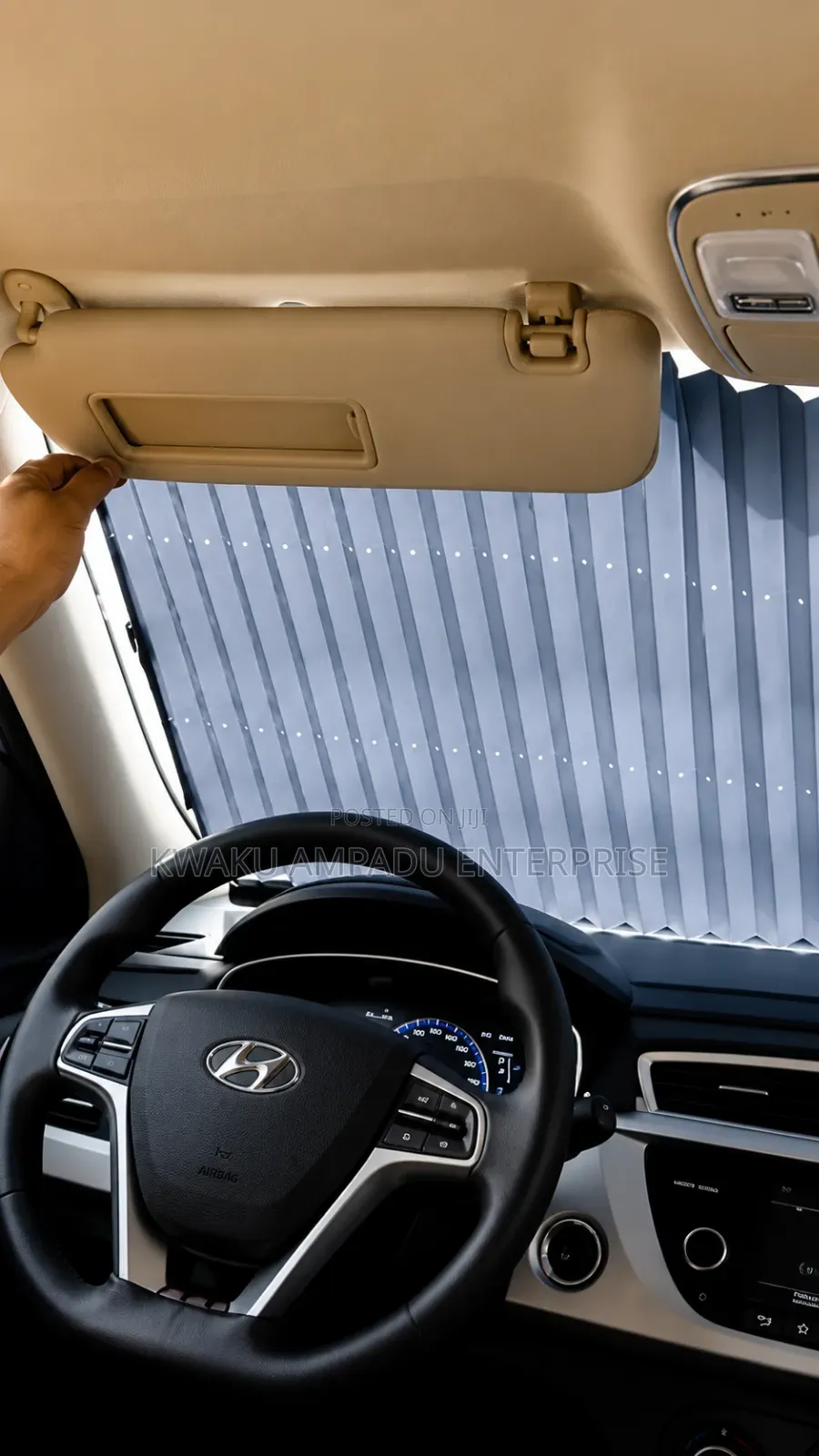Universal Retractable Car Windshield Sun Shade